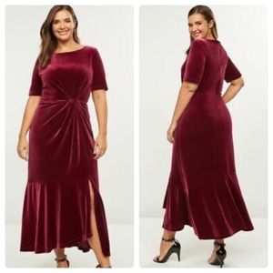 Lane Bryant Port Royal Twisted Dress 14/16